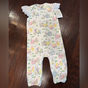 NEW TBBC Easter Wendy's Windsor Club Carriage onesie size 6-12 months